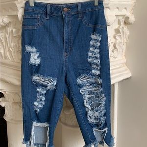 AP JEANS by APHRODITE…Cool Ripped GREAT LOOKING JEANS!!